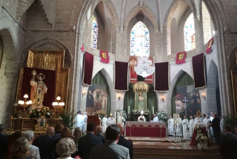Gandia honra a su Patrón San Francisco de Borja con actos religiosos