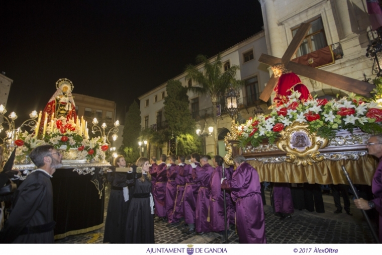 Gandia pierde el Encuentro del Jueves Santo ante la negativa de El Nazareno