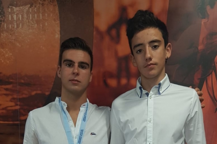 Xavi Seguí y Javi de la Llave subcampeones con el NiE en Aguas Abiertas CV