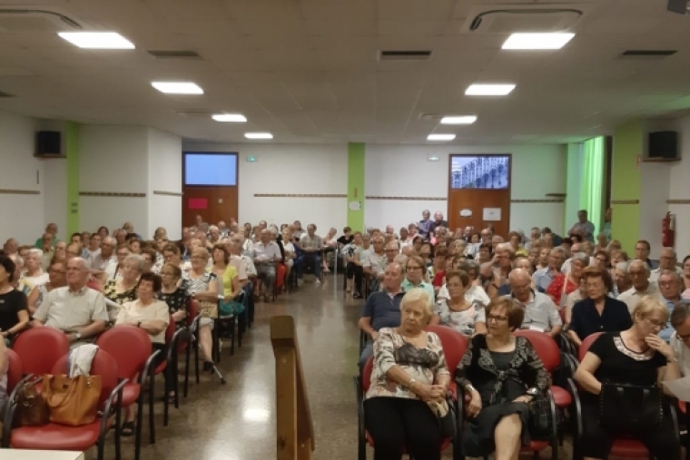 Asamblea General de inicio de curso de los Jubilados y Pensionistas de Oliva
