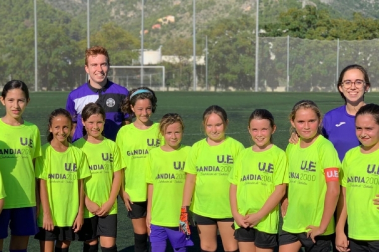 La Unió Esportiva Gandia se estrena en el fútbol femenino de Fútbol-8