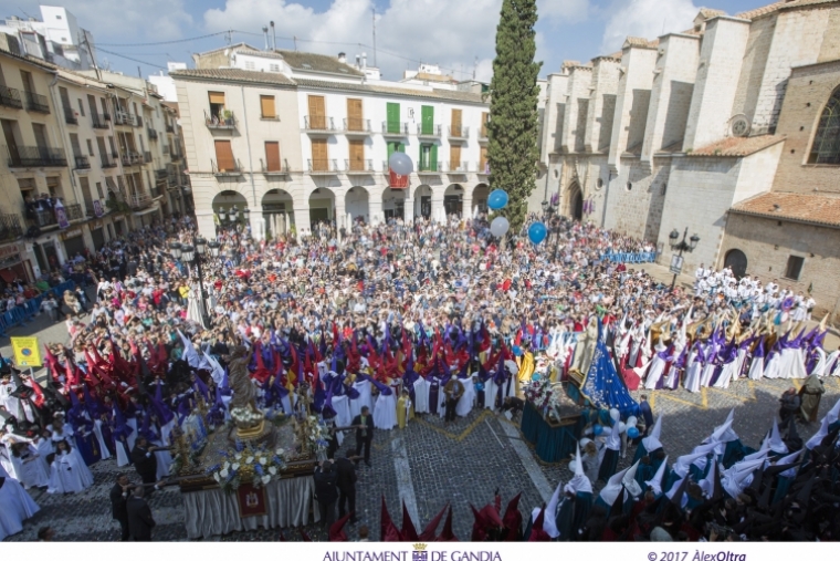 La Semana Santa de Gandia declarada Fiesta de Interés Turístico Nacional
