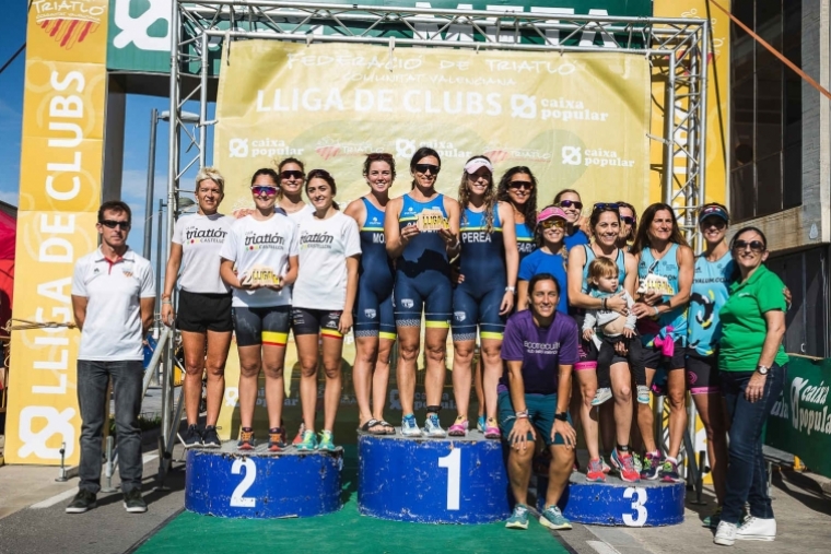 Las féminas del Club Triatló Gandia a la élite autonómica