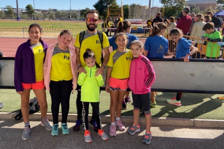 La Escuela de Atletismo y Deporte Base de El Real de Gandia en competición