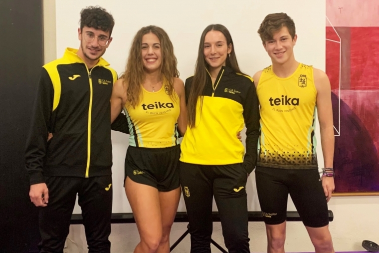 El Club d'Atletisme Safor Teika presenta en Gandia sus nuevas equipaciones