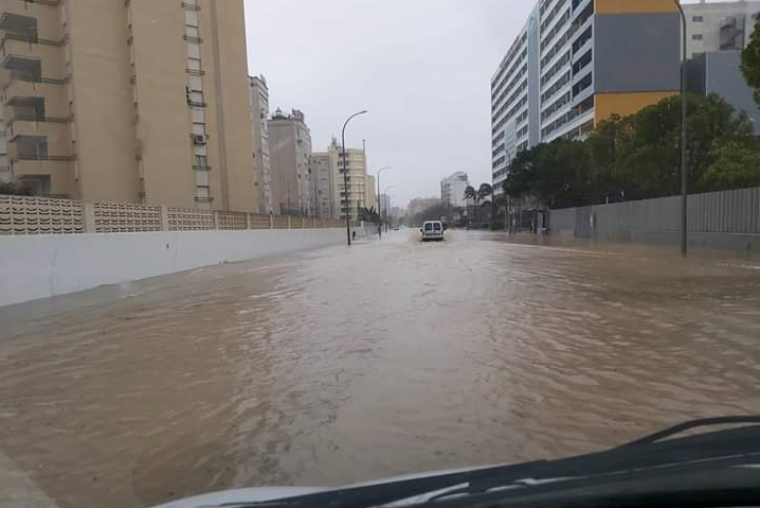 Barx registra la mayor lluvia ayer en la Safor con 225 litros en 24 horas