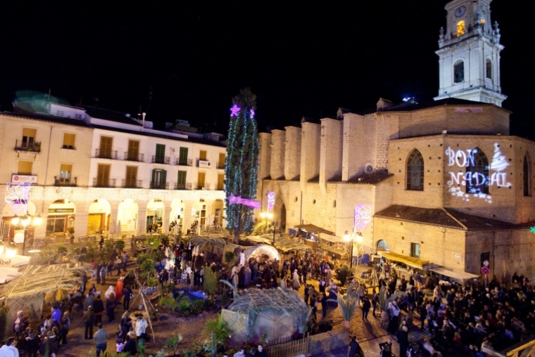 El PP reivindica el Belén monumental en la Plaza Major de Gandia
