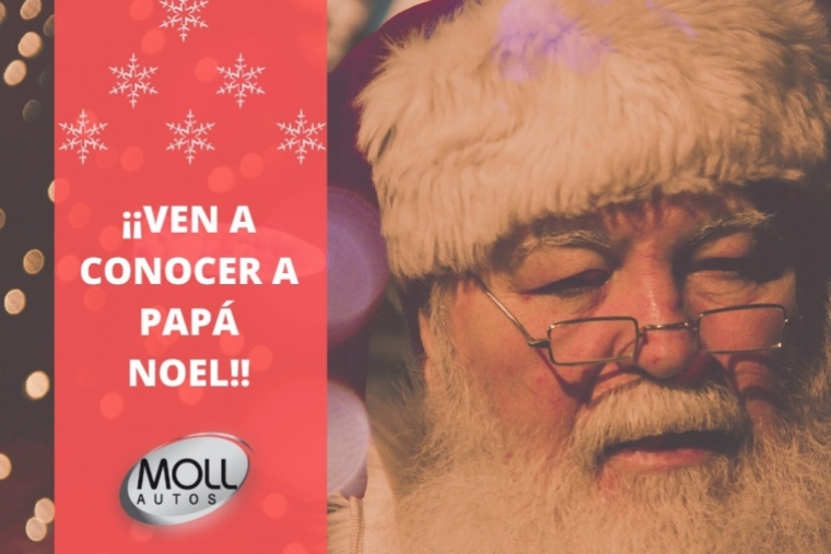 Papá Noel visita las instalaciones de Moll Autos el viernes 13 de Diciembre 