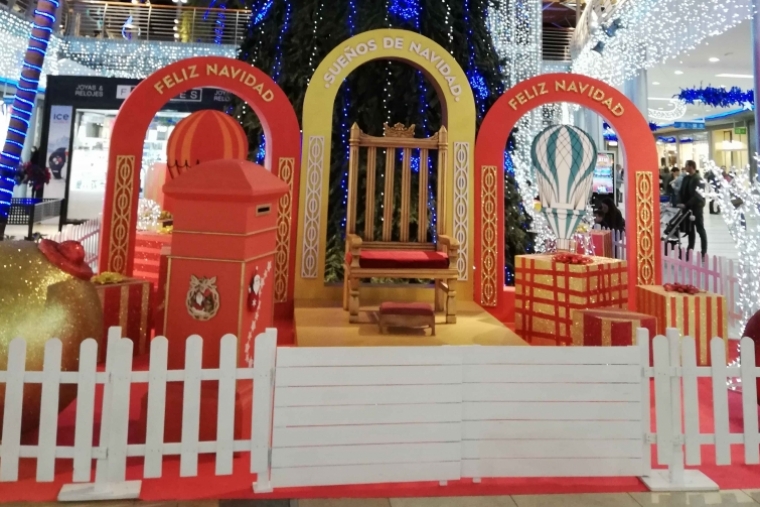 El Centro Comercial La Vital Gandia sorprende estas Navidades a los clientes