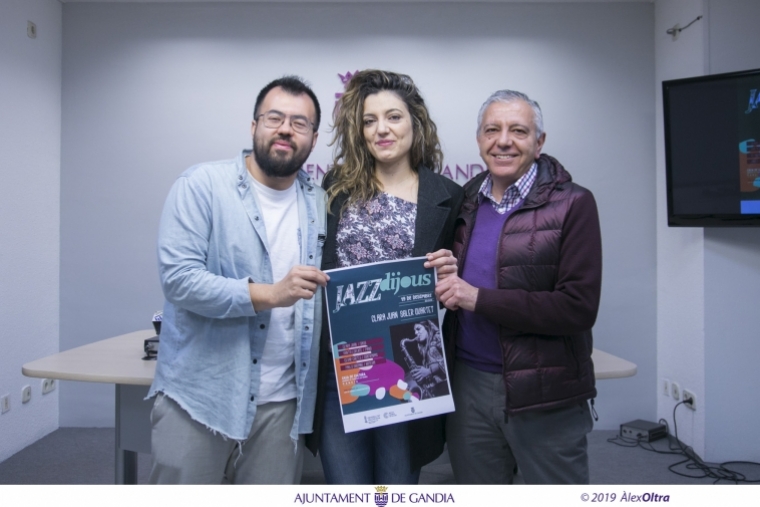 La saxofonista gandiense Clara Juan Soler cierra el Jazzdijous 2019