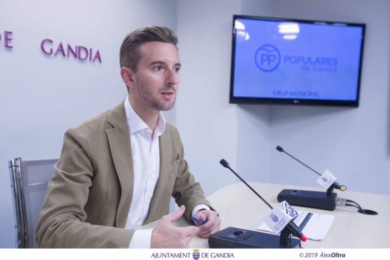 El PP denuncia que Gandia empieza el año con un nuevo catastrazo del PSOE