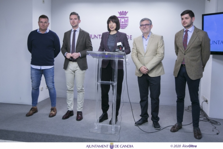Gandia se muestra unánime en las alegaciones en el Tren de la Costa