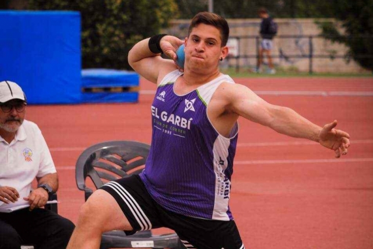 Marc Mestre y Guillermo Garcés, en el Nacional de Clubes de Pista Cubierta