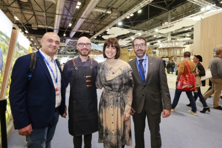 Éxito del Chef Chema Soler con su interpretación de la fideuá de Gandia