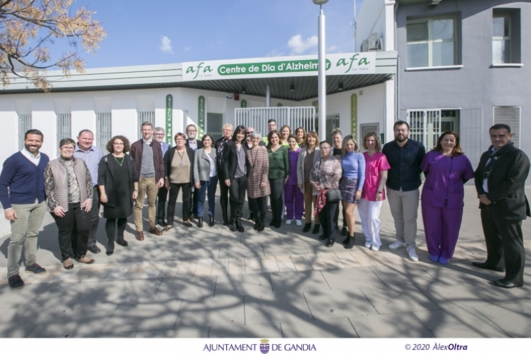 AFA la Safor celebra el acto de apertura de su Centro de Día en Gandia