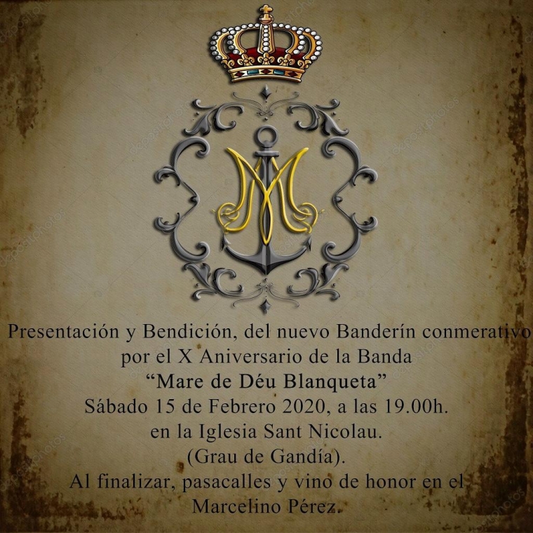 X aniversario de la Banda Mare de Deu Blanqueta