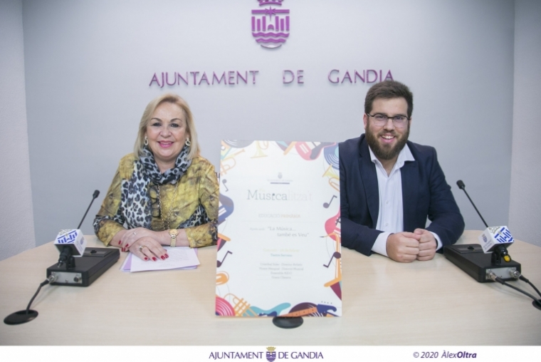 El proyecto Musicaliza't Gandia supera todas las expectativas