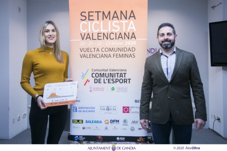 Gandia acoge el jueves la salida de la Vuelta Ciclista CV-Féminas