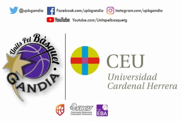 Units pel Bàsquet Gandia y el CEU Cardenal Herrera firman un convenio