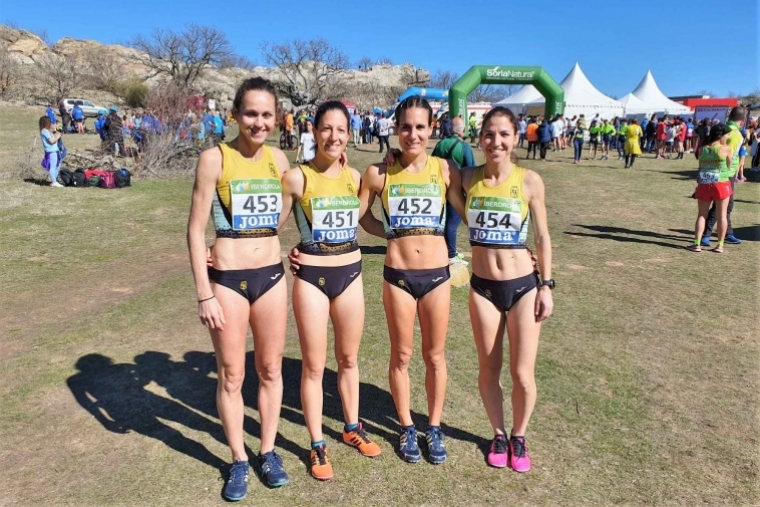 Las chicas del Safor Teika, las 12 de España en el Campo a Través por Clubes