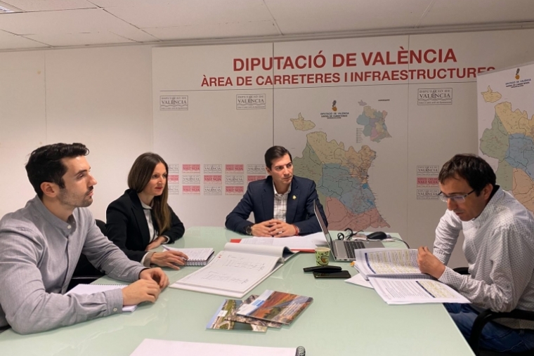 La Diputació financia el puente para conectar las playas de Oliva y Piles