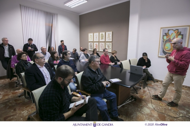 Gandia acoge una reunión del Consell de Participación Social del COR