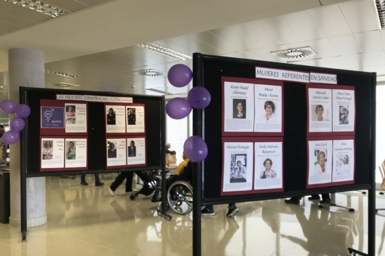 El Hospital Comarcal se suma a la celebración del día de la Mujer