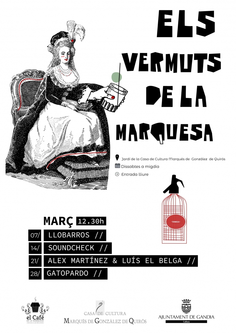 Els Vermuts de la Marquesa reivindican el ocio diurno en Gandia.