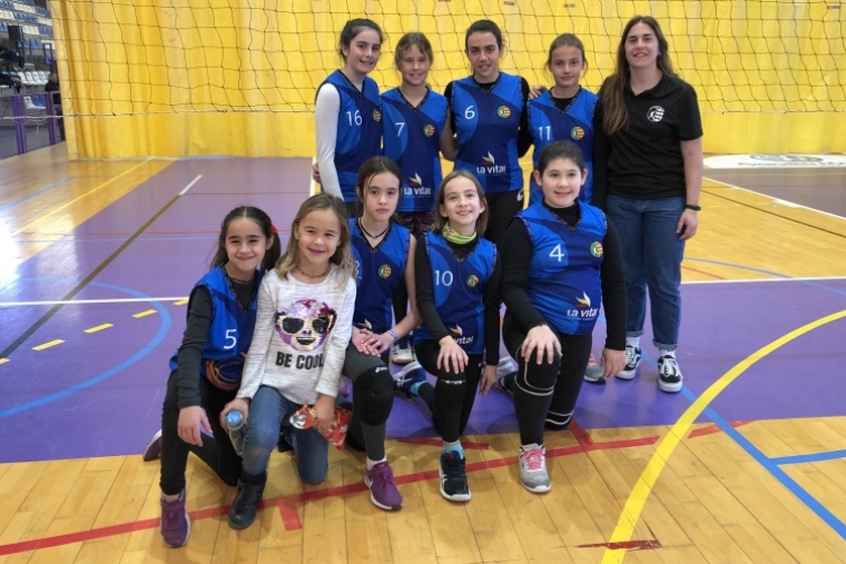 Las chicas del Volei Oliva cosechan grandes éxitos en la última jornada