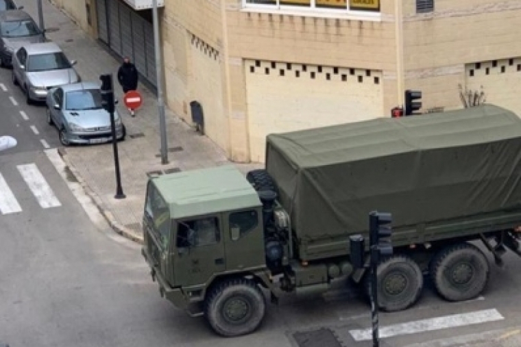 Defensa despliega al Ejército de Tierra en Gandia