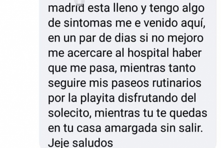 Detenido en Daimús por crear alarma social con el Covid-19 en redes sociales