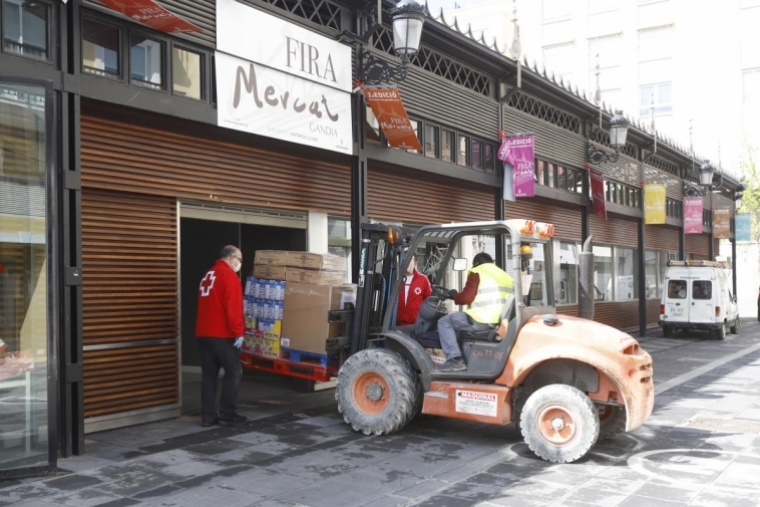 Gandia otorga 220.000 euros a colectivos sociales en una reunión telemática