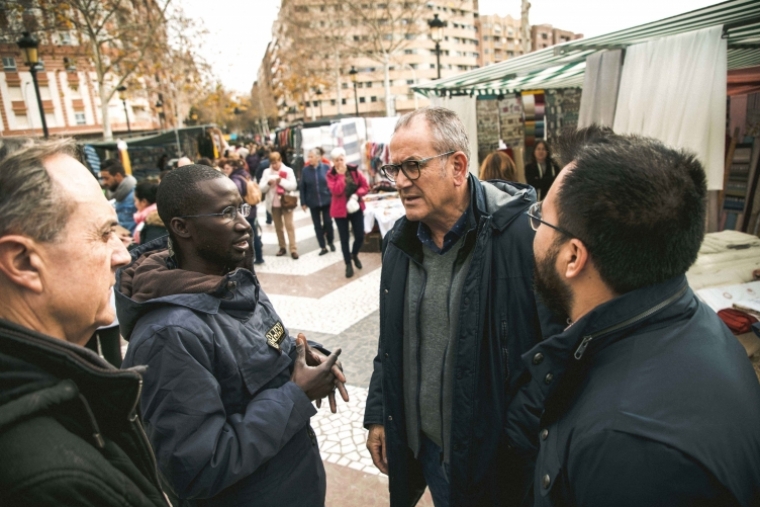Gandia reabre los mercadillos al aire libre: alimentos y primera necesidad