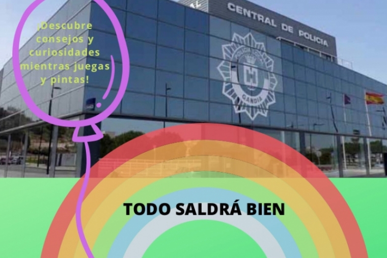 La Policía Local de Gandia inicia una campaña dirigida a los más pequeños