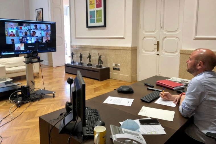 Reunión de alcaldes y alcaldesas de la Safor con la Diputació de València