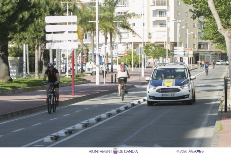 Gandia intensifica los controles policiales durante el fin de semana