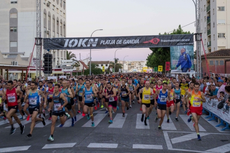 Cancelada la 10K Nocturna-Memorial Toni Hererros en la playa de Gandia