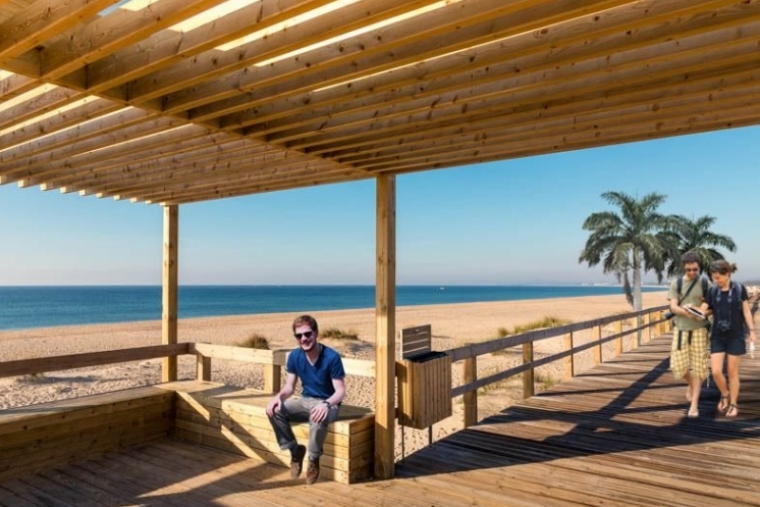 Xeraco pide a Costas una pasarela de madera para proteger las dunas
