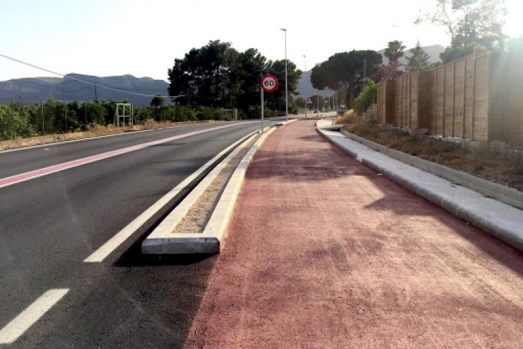 Ciclistas proponen mejoras en el carril bici Gandia-La Drova