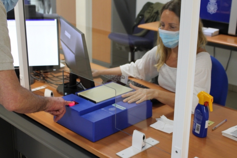 Este lunes se reinicia la expedición del DNI en la Comisaría de Gandia