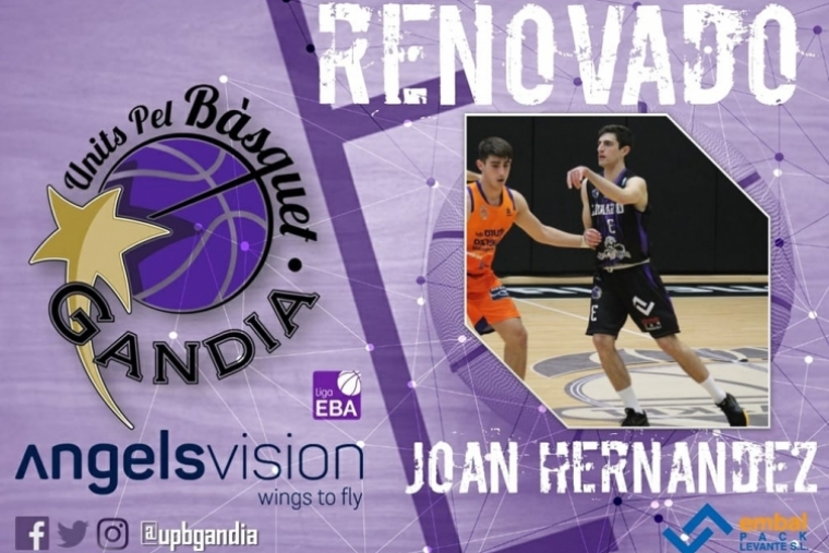 Joan Hernández seguirá un año más en el Units pel Bàsquet Gandia