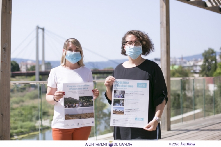 Disfrutar en verano del marjal, El Parpalló o las dunas del Auir en Gandia