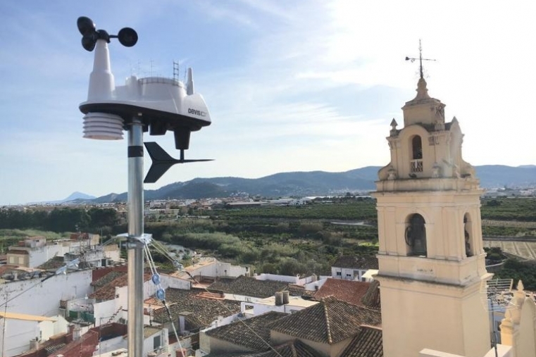 El Real de Gandia ya dispone de estación meteorológica en Inforatge