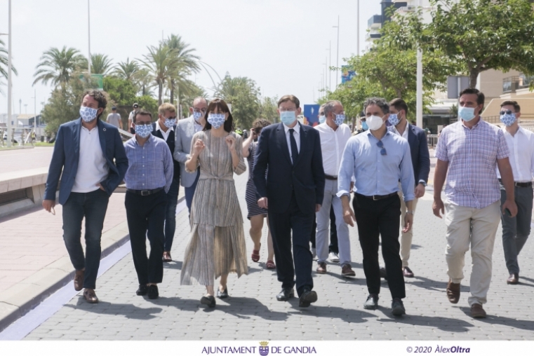 Gandia estrena una nueva bandera de calidad: La Morada