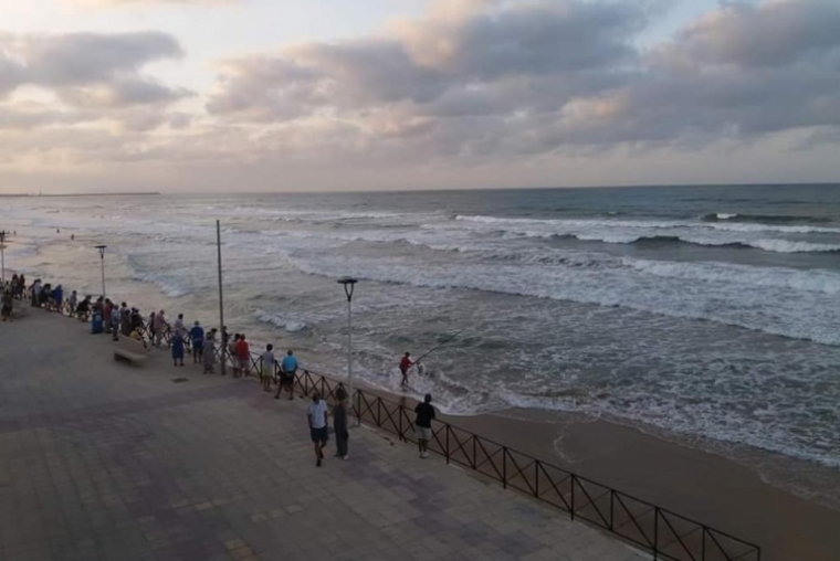 Con el último temporal, Bellreguard pierde la arena de su playa