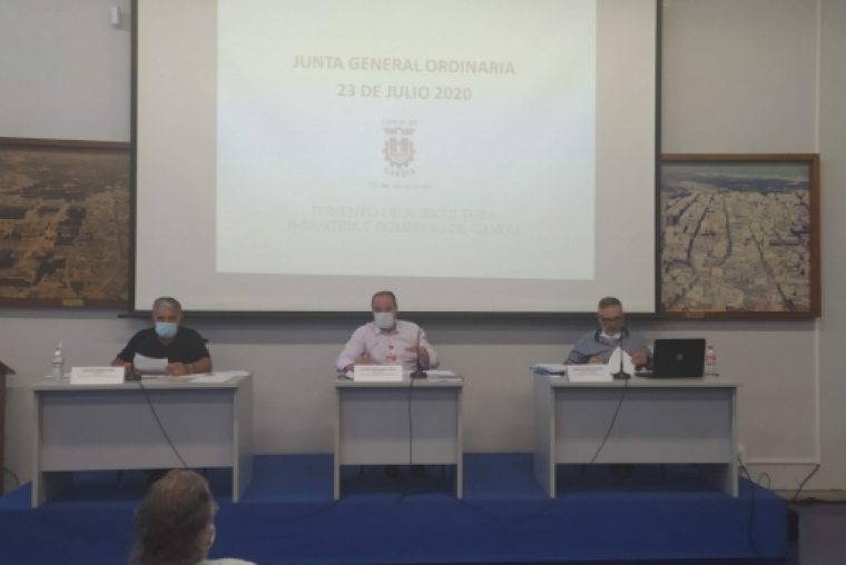 Fomento de Gandia aprueba la gestión de 2019 en asamblea general