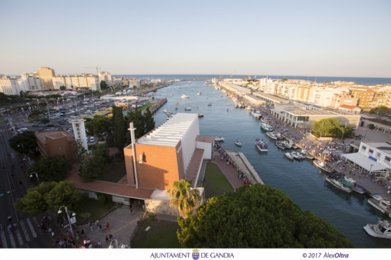 Gandia quiere convertir el singular templo del Grao en BIC
