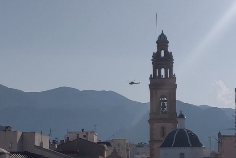 Un incendio provocado en la Barcella hace saltar las alarmas en Xeraco