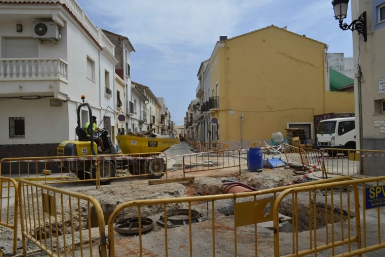 Miramar sigue a buen ritmo con la peatonalización del centro histórico