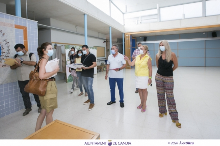 Gandia avanza en la mejora del colegio de Educación Especial Enric Valor